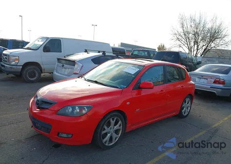 2008 Mazda Mazda3 S Grand Touring z USA, uszkodzony, nr VIN JM1BK344281785208